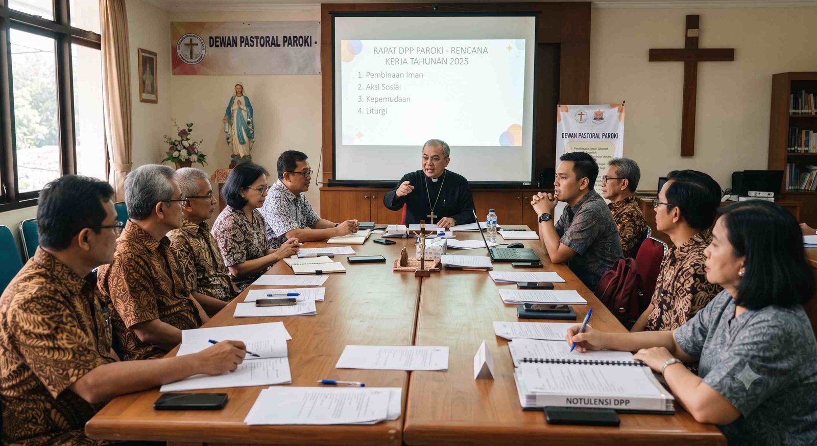 Rapat Dewan Pastoral Paroki Bahas Program Kerja